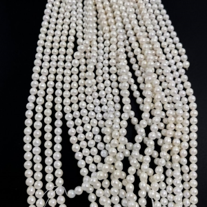 Round Gradation Loose Pearls/Per Line