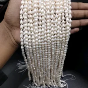 Rice Pearls (Kudkal Pearls)/Per Line